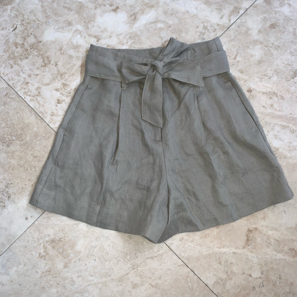 Zara Linen Shorts